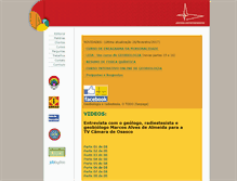 Tablet Screenshot of geomarcosmeioambiente.com.br
